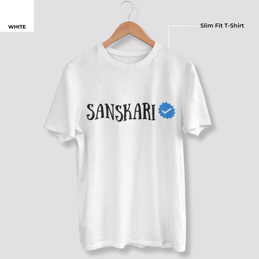 Sanskari Printed T-Shirt - Faztroo