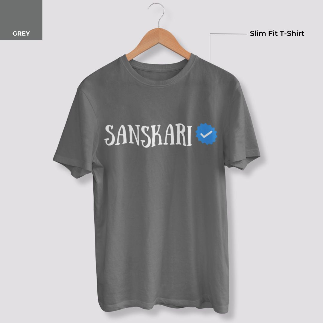 Sanskari Printed T-Shirt - Faztroo
