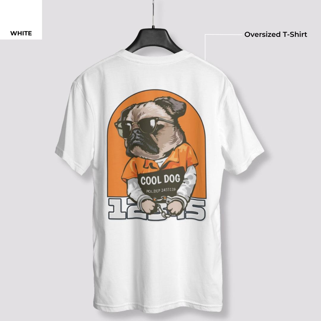 Cool Dog Oversized T-Shirt - Faztroo