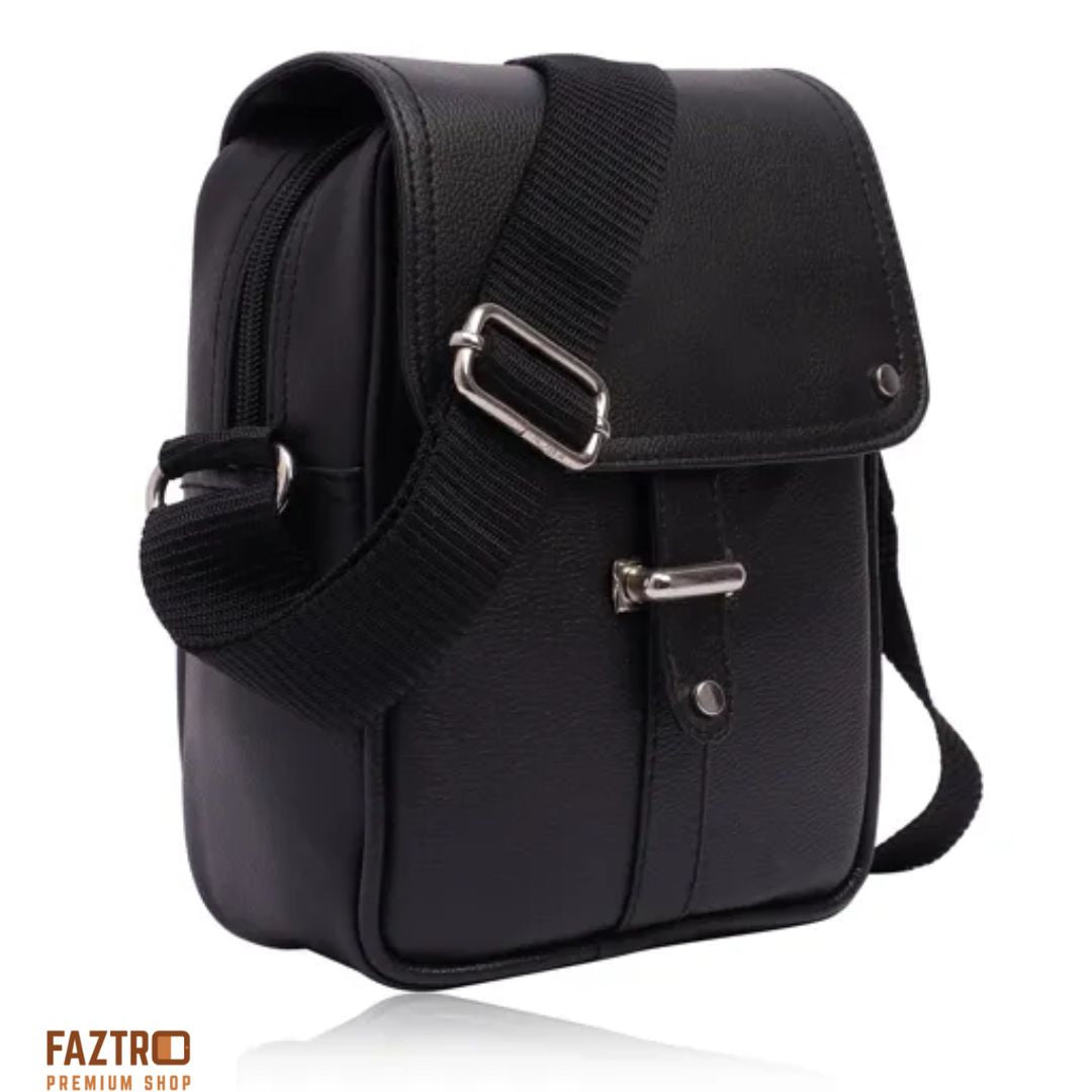 Messenger Bag for Men in PU Leather (Style-303) - Faztroo