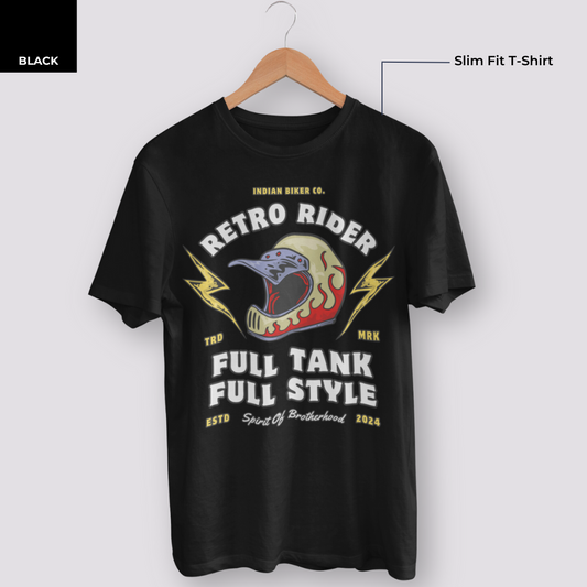Men's Retro Rider T-Shirt - Faztroo
