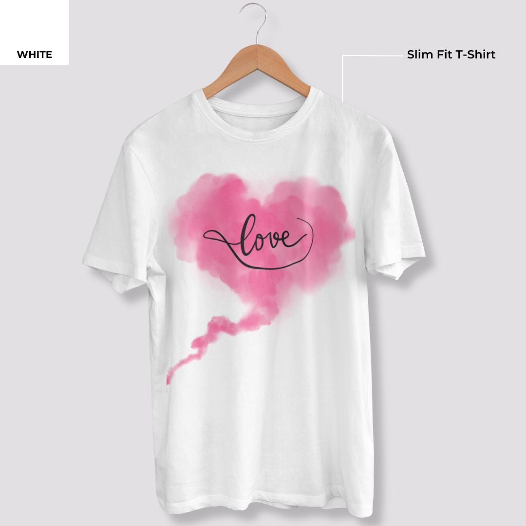 Love Printed T-Shirt - Faztroo
