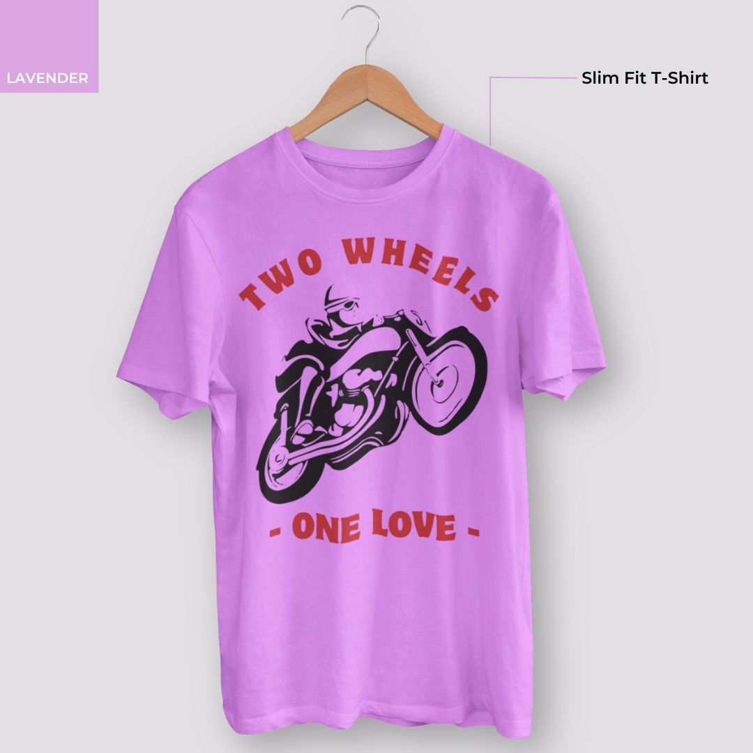 Men's Two Wheels Bikers T-Shirt - Faztroo