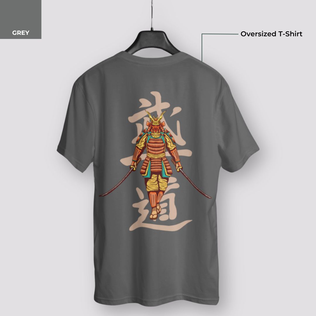 Samurai Oversized T-Shirt - Faztroo