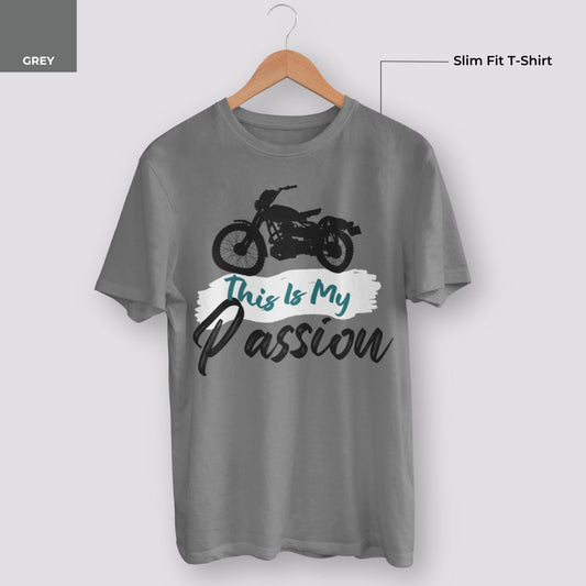 Men's This Is My Passion Biker T-Shirt - Faztroo