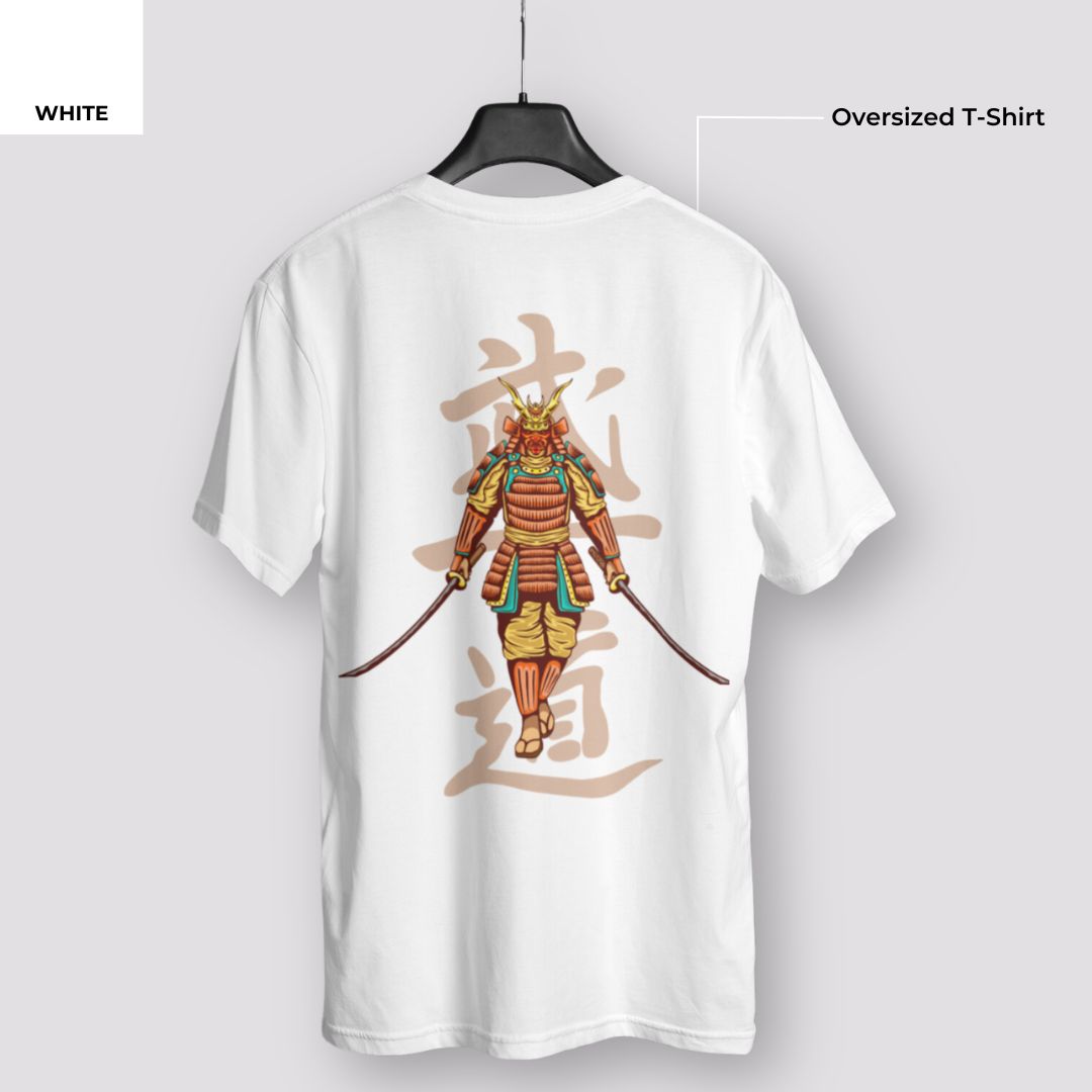 Samurai Oversized T-Shirt - Faztroo