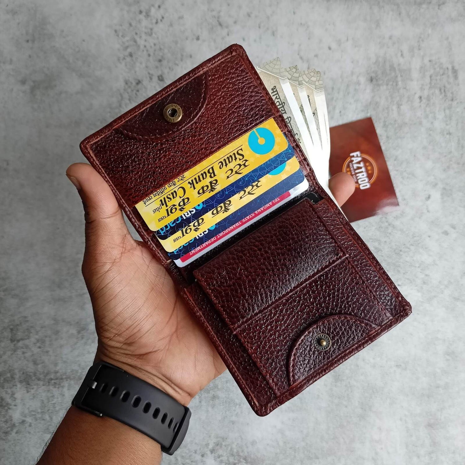 Men's Wallet & Holster Gift Pack of 4 - Faztroo