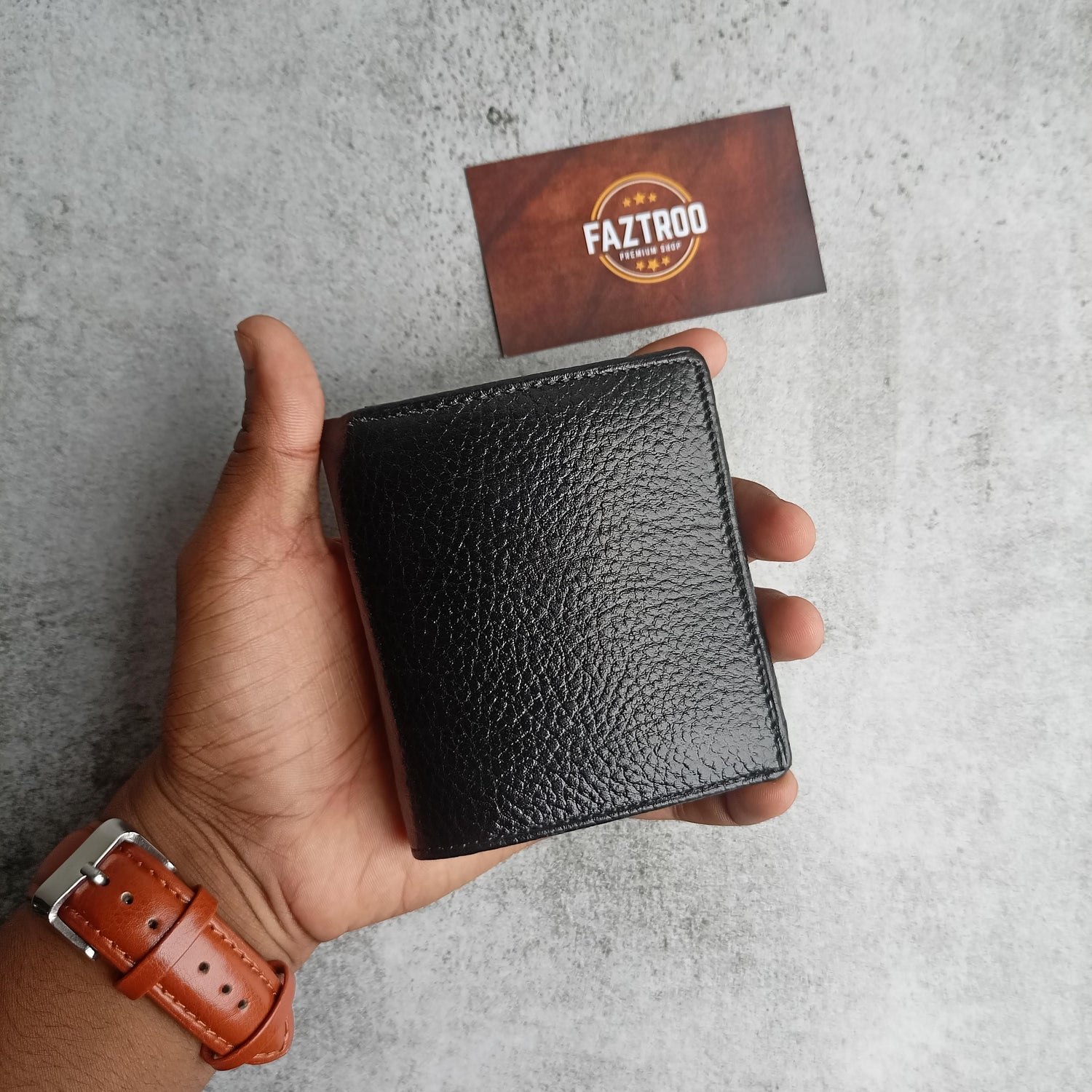 Amazon.com: MANBANG Mens Wallet Zipper Genuine Leather RFID Card Holders  Cowhide Zip Coin Pocket Bifold wallets for men Brown(anti-theft brush)  (Brown) : Clothing, Shoes & Jewelry